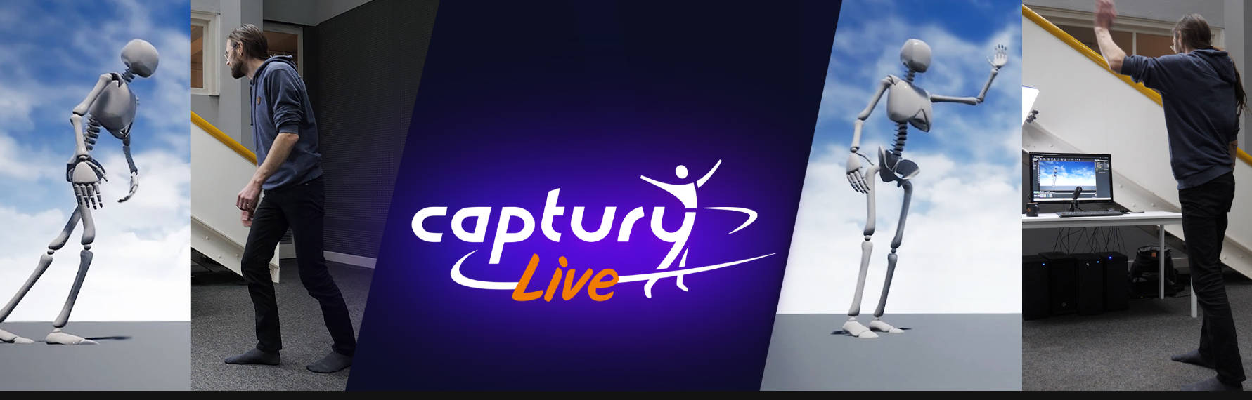 Captury Live banner