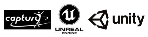 Technologies: Captury, Unreal Engine, Unity